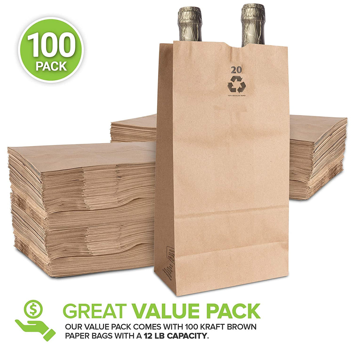 Duro Paper Yard Bags, Pack of 25